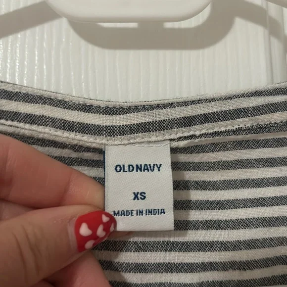 Old Navy Striped Cottage Core Dress - Picture 5 of 5